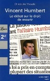  Achetez le livre d'occasion Vincent Humbert sur Livrenpoche.com 