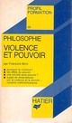  Achetez le livre d'occasion Violence et pouvoir de François Stirn sur Livrenpoche.com 