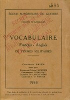  Achetez le livre d'occasion Vocabulaire français-anglais de termes militaires sur Livrenpoche.com 