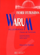  Achetez le livre d'occasion Warum : Fichier d'utilisation sur Livrenpoche.com 