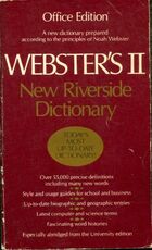  Achetez le livre d'occasion Webster's new riverside dictionary sur Livrenpoche.com 