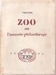  Achetez le livre d'occasion Zoo ou l'assassin philanthrope de Vercors sur Livrenpoche.com 